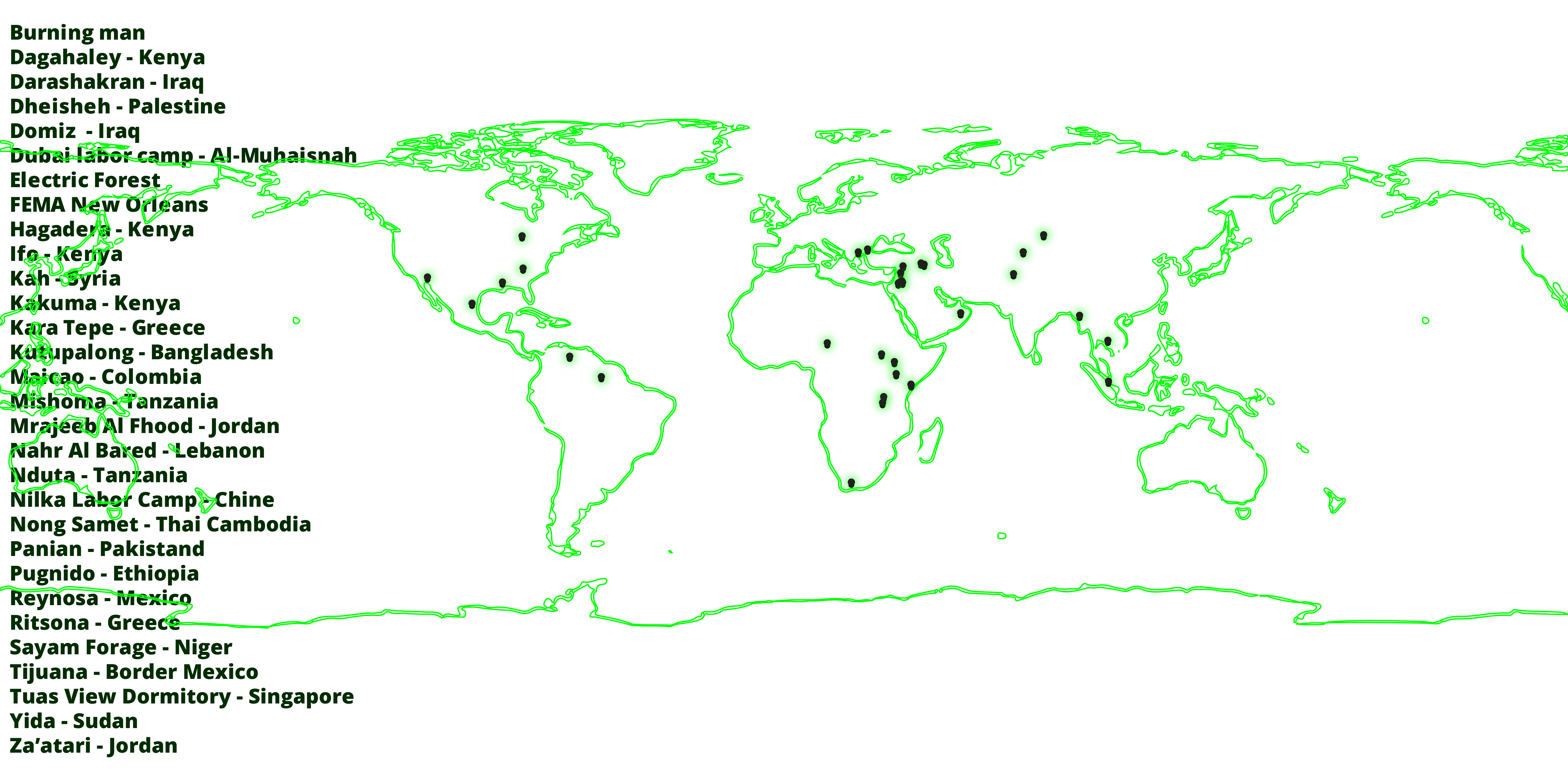 Global Siting Map