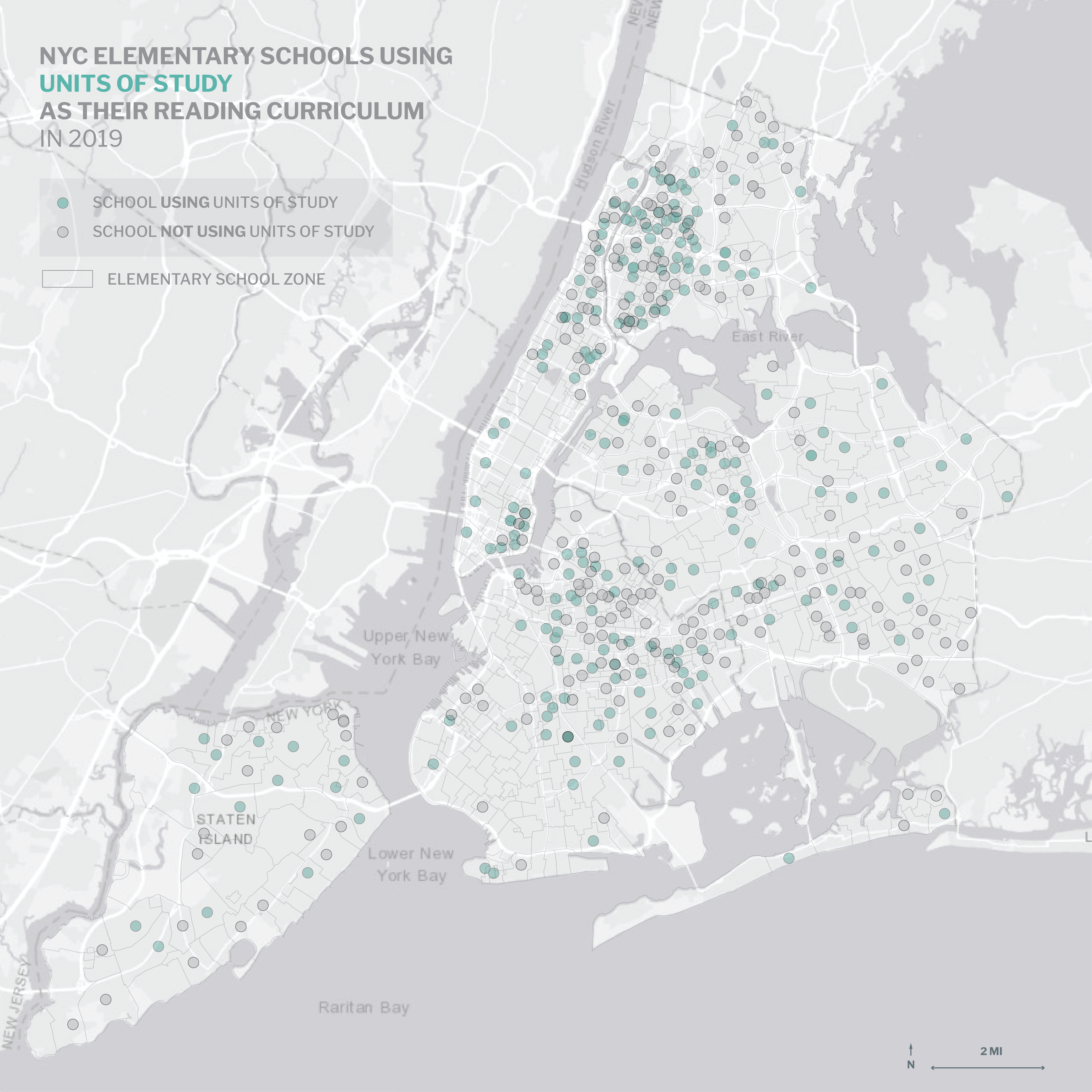 Where was Units of Study implemented?