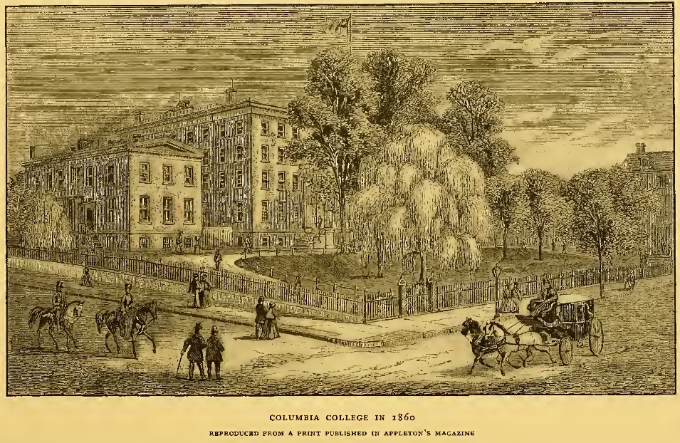 Columbia College Picture 1860