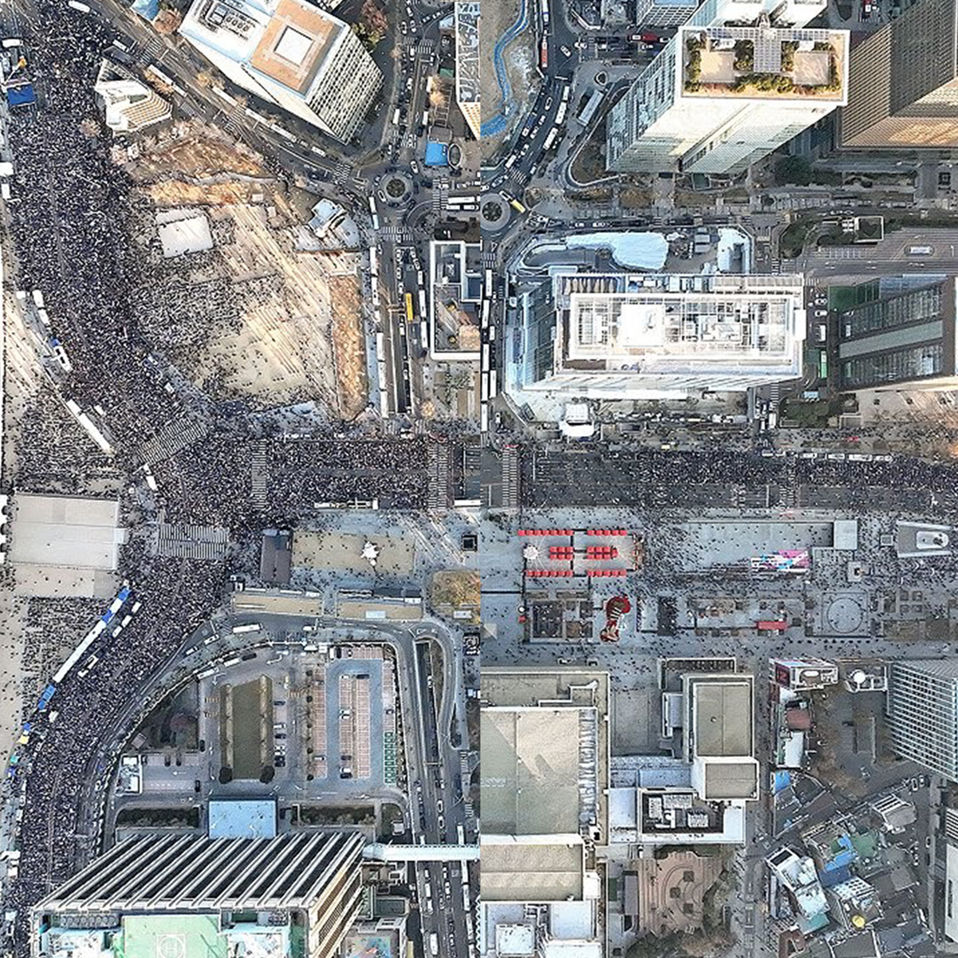 Incomplete Democracy: Mapping Protest as an Indicators of Political Sentiment