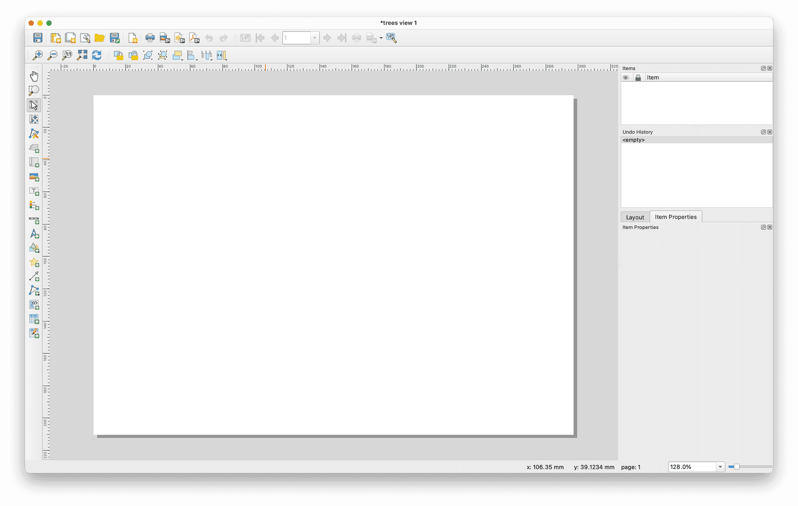 Set page size