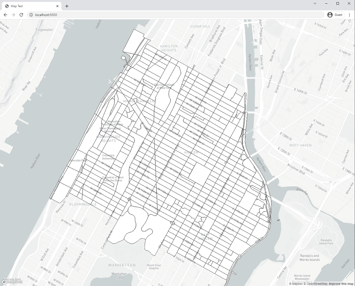 Adding a geojson dataset of points to your map
